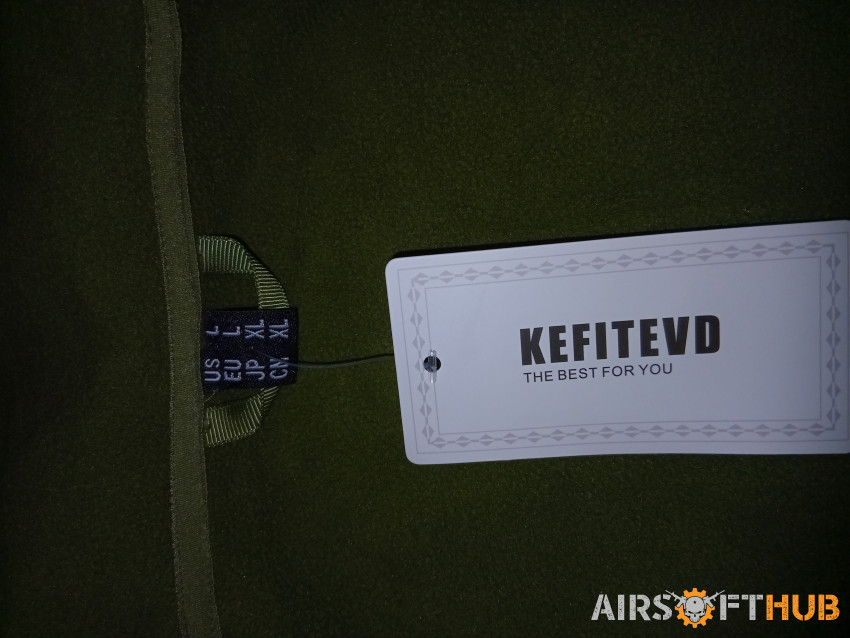 Kefitevd Hooded Fleece Jacket - Used airsoft equipment