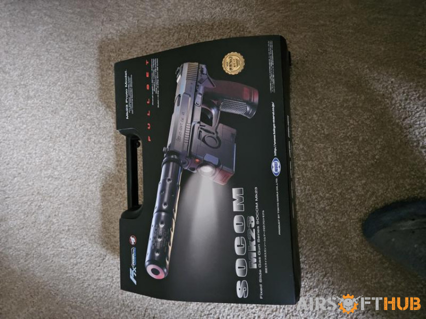 Socom mk23 pistol - Used airsoft equipment