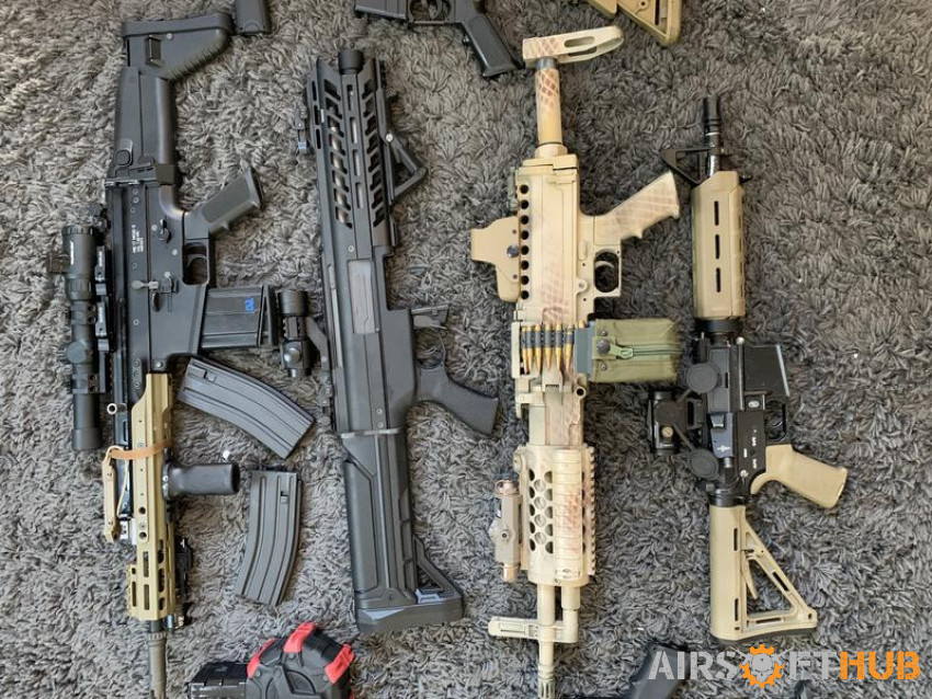 Job lot of rifles prices below - Used airsoft equipment