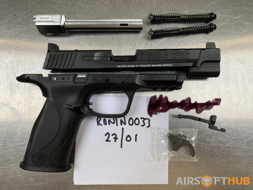 Tokyo Marui M&P9/L Parts - Used airsoft equipment