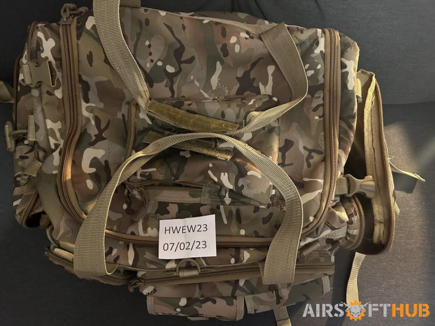 Airsoft kitbag - Used airsoft equipment