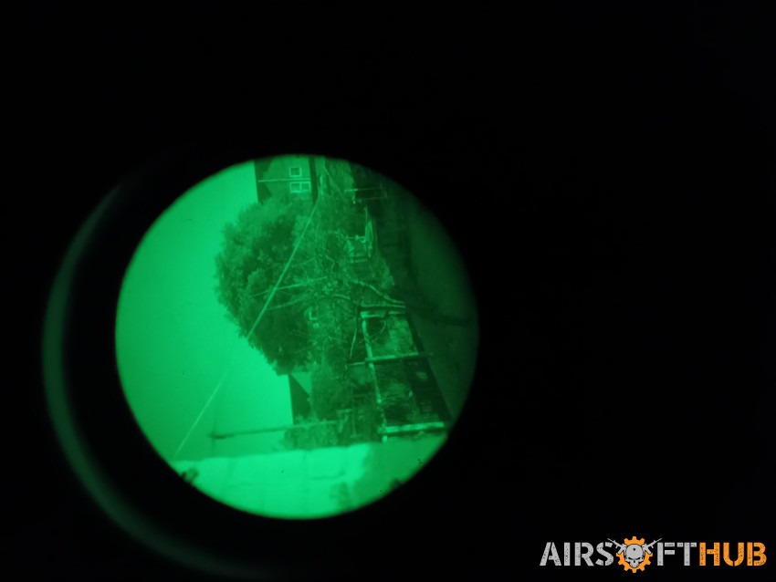 Gen 2+ nightvision setup - Used airsoft equipment