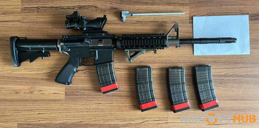 G&G GR15 Raider L119A1 Style - Used airsoft equipment