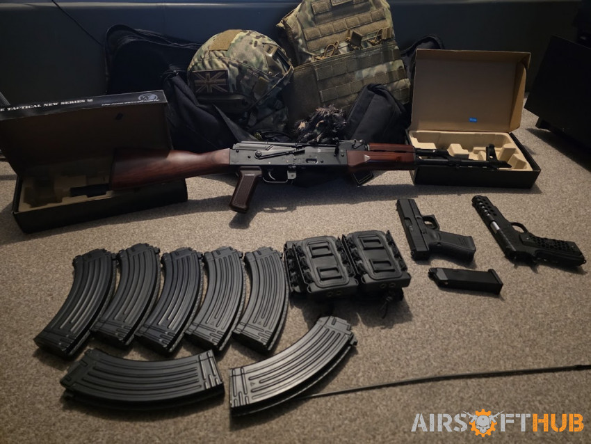 Tokyo Marui GBBR AKM + JOBLOT - Used airsoft equipment