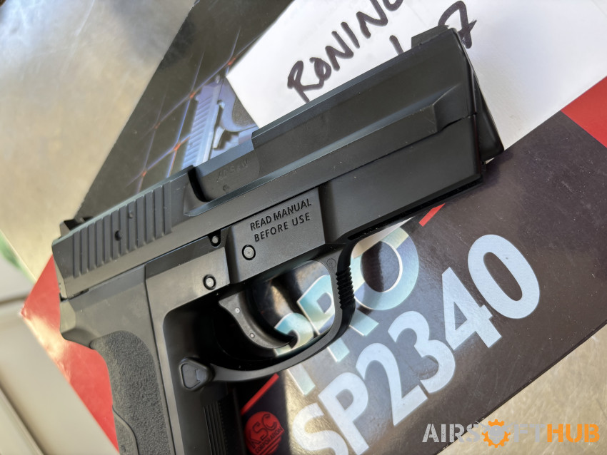 MINT KSC Sig Pro SP2340 GBB - Used airsoft equipment