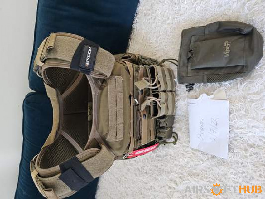 Flyye industries plate carrier - Used airsoft equipment