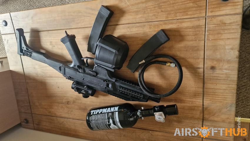 Evo hpa rig - Used airsoft equipment