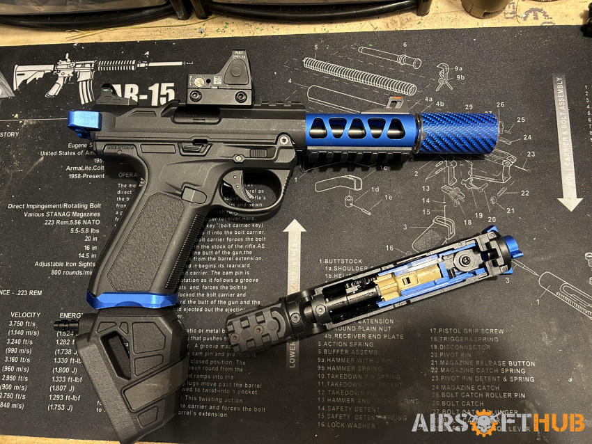 Action army aap 01c Shinobi - Used airsoft equipment