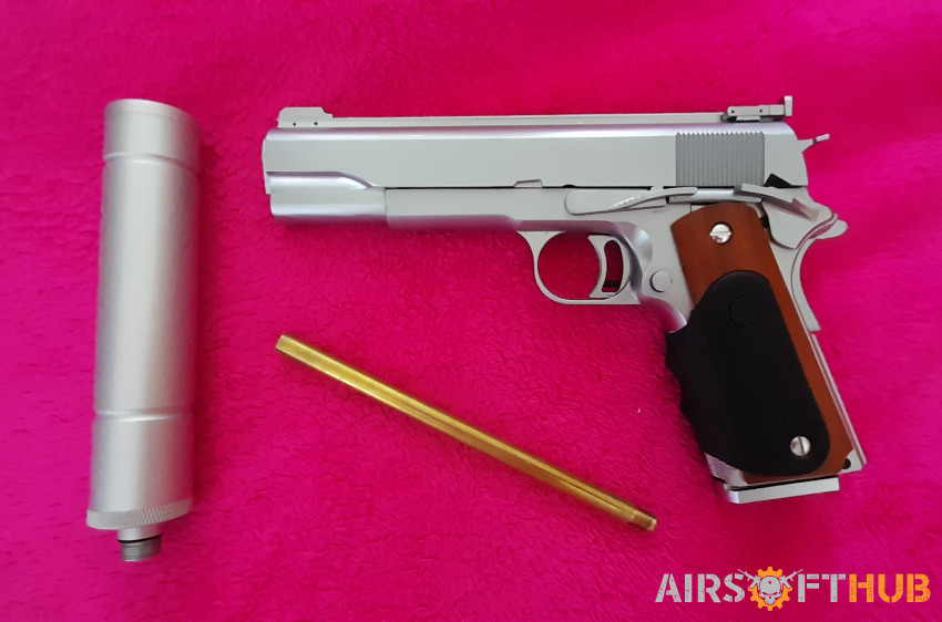 VORSK VX-9 AGENCY GBB PISTOLS - Used airsoft equipment