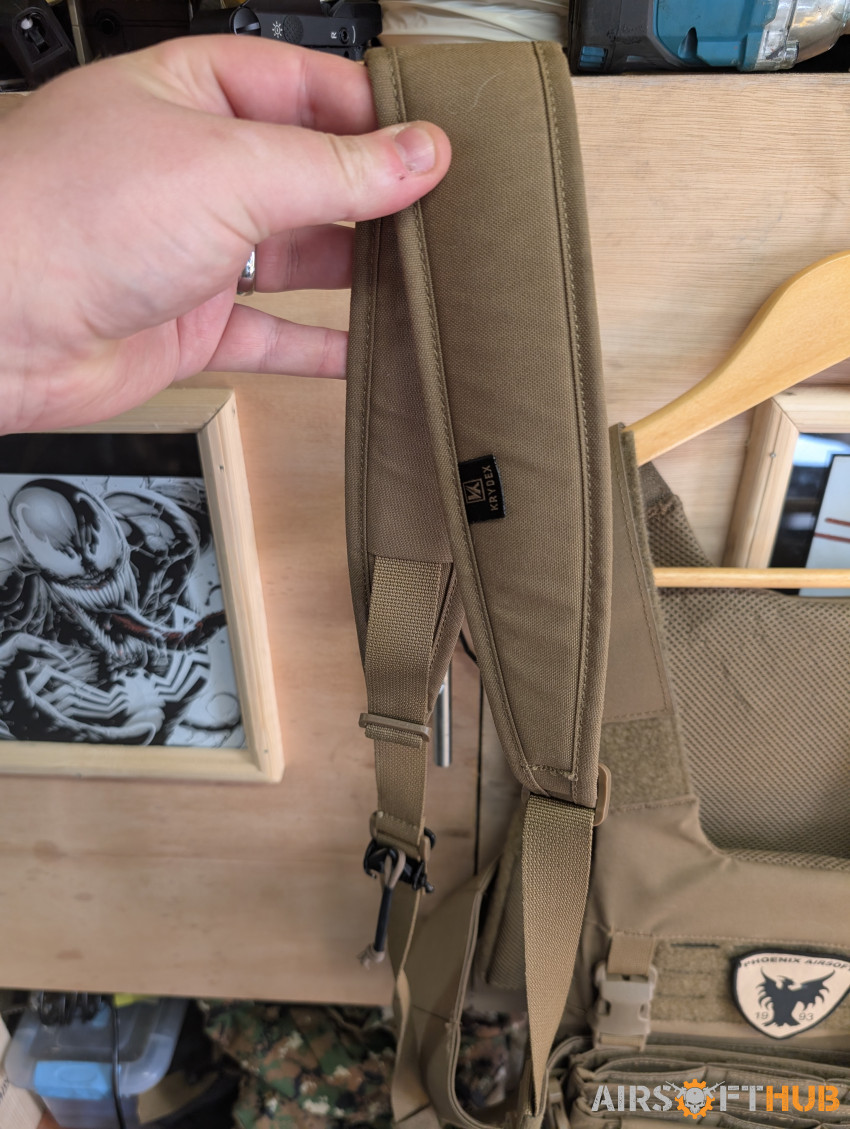 Krydex plate carrier and sling - Used airsoft equipment