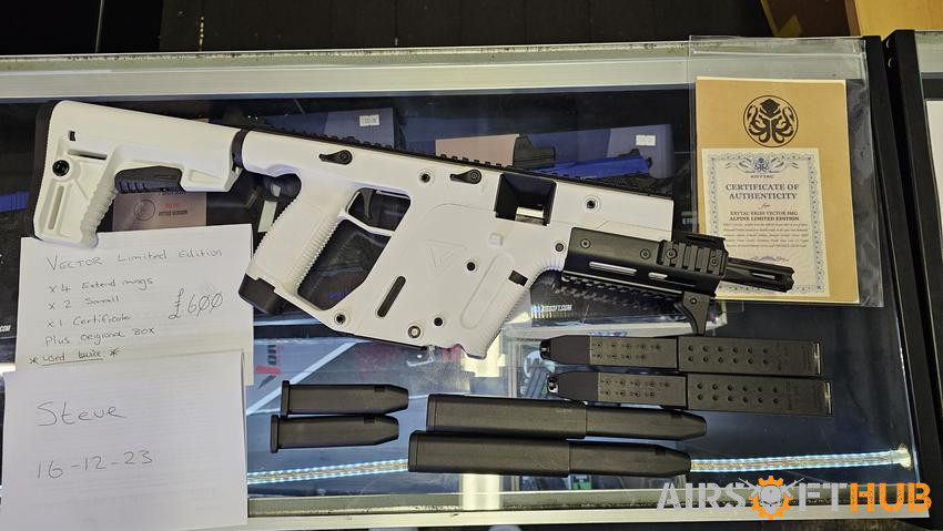 KRYTAC KRISS VECTOR LIMITED ED - Used airsoft equipment