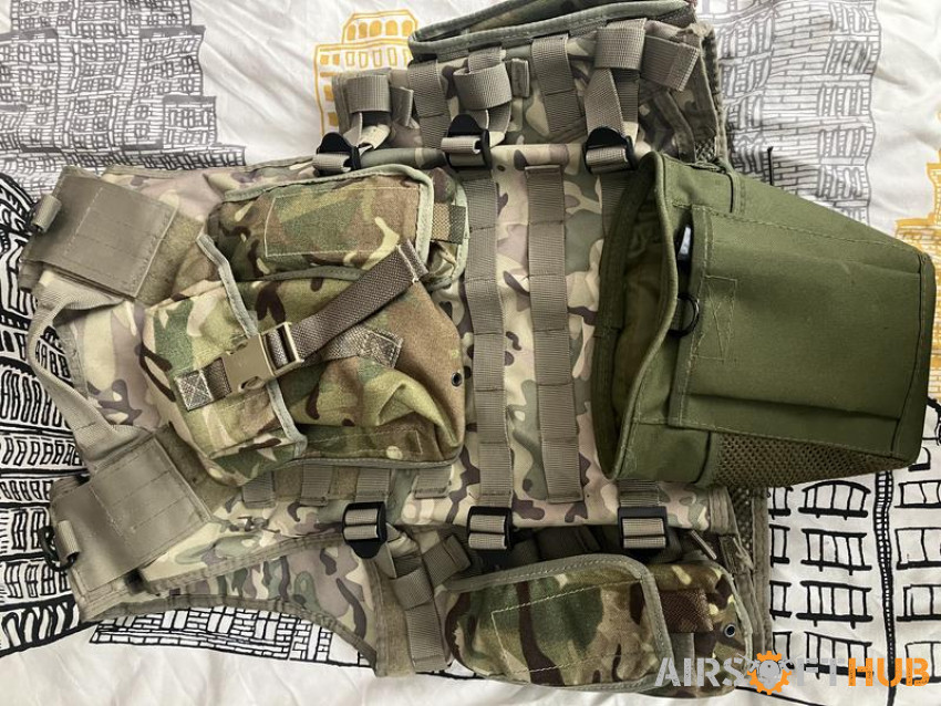 MTP Chest rig / vest - Used airsoft equipment