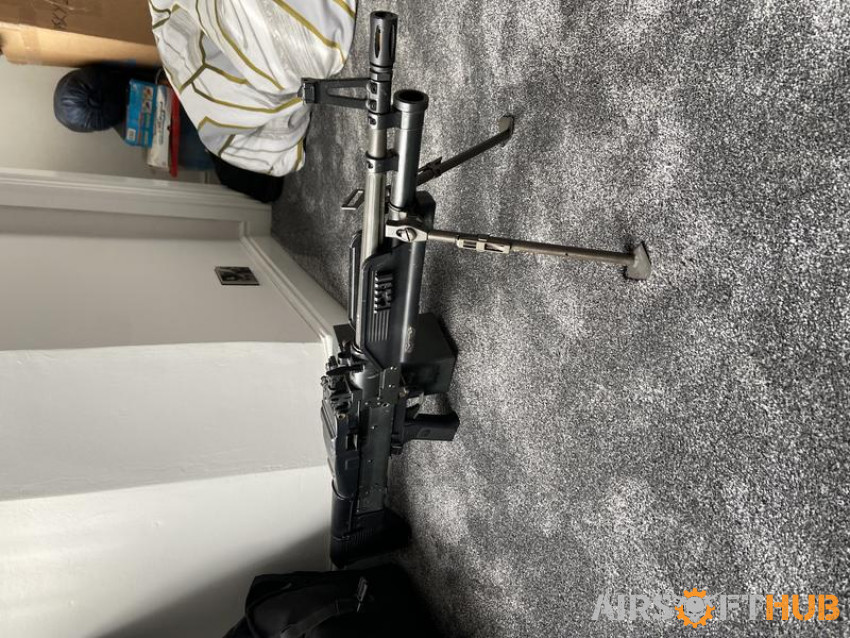 ASG M60 LMG - Used airsoft equipment