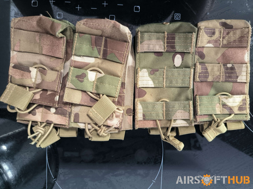 Multicam Mag Pouches - Used airsoft equipment