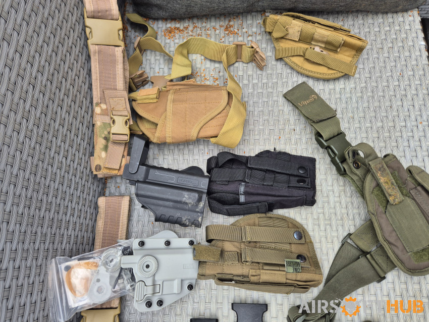 Various stuff - Used airsoft equipment