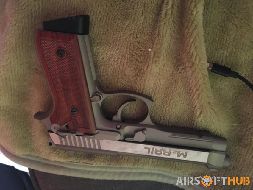 M92 rail BB pistol - Used airsoft equipment