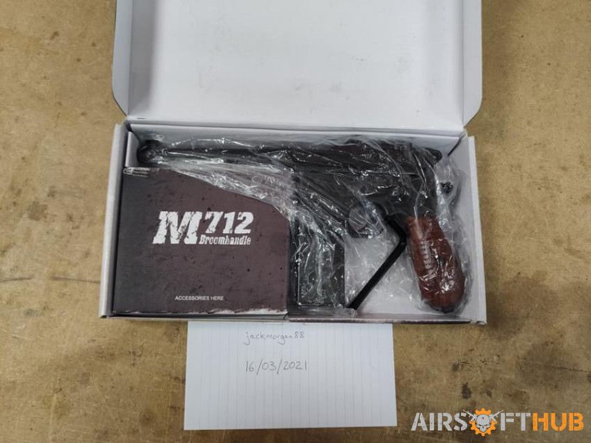 KWC M712 mauser - Used airsoft equipment