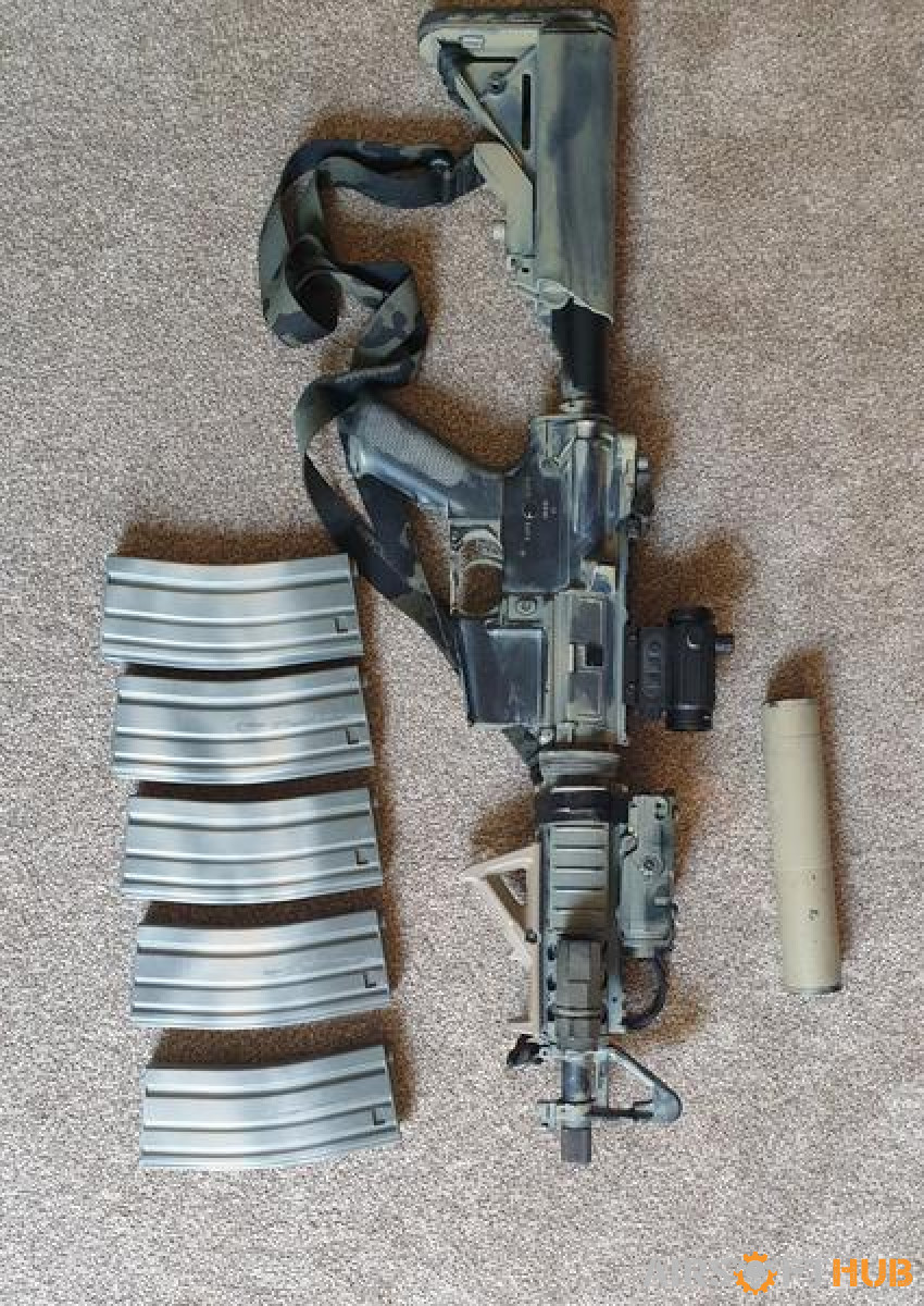 G&G TR4 CQB-R with Titan Mosfe - Used airsoft equipment