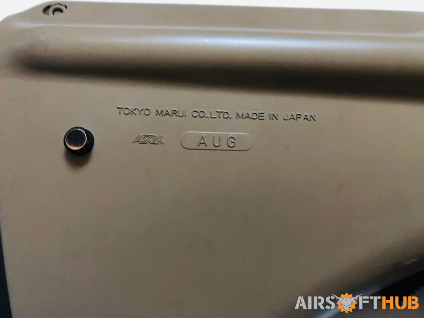 Tokyo Marui AUG tan used - Used airsoft equipment