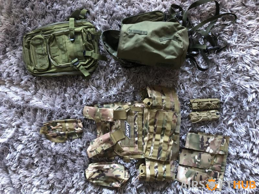 Tactical Gear - Used airsoft equipment