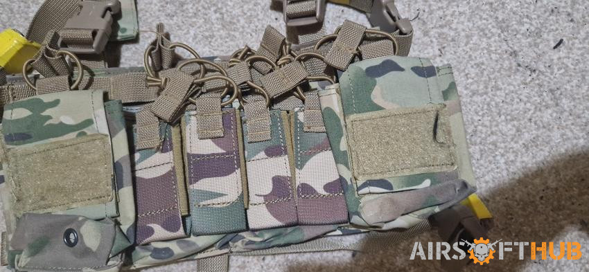 Multicam chestrig - Used airsoft equipment