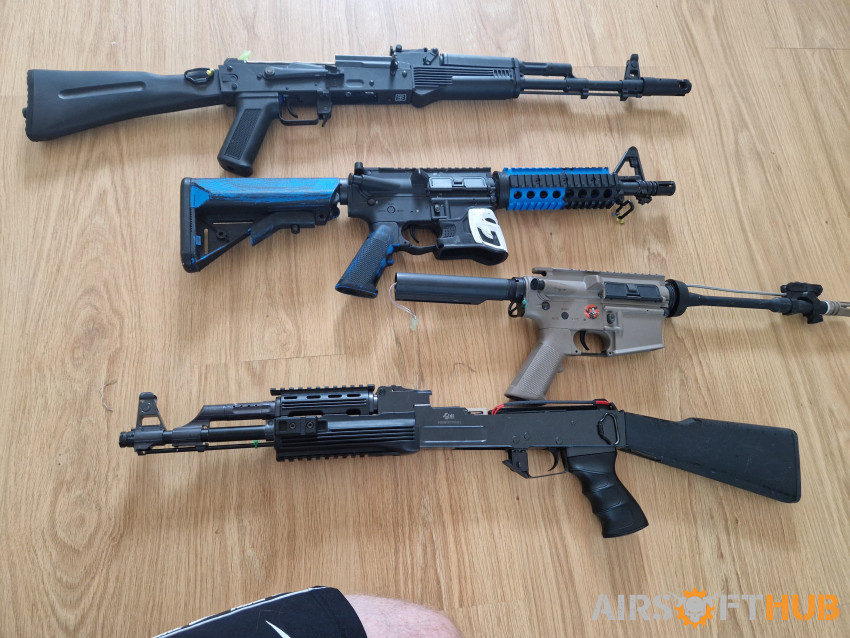 Use for parts/M4 works but not - Used airsoft equipment
