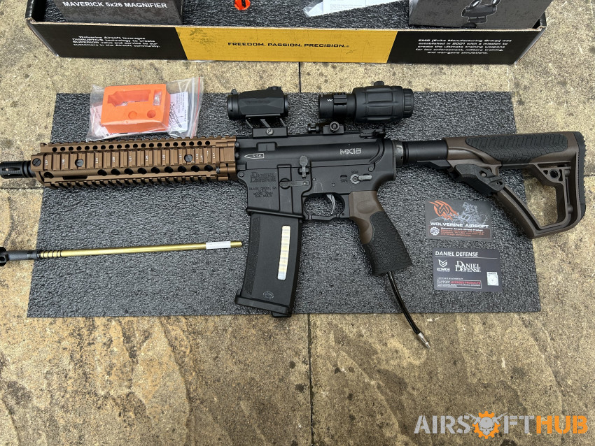 MTW MK18 Daniel Defence - Used airsoft equipment