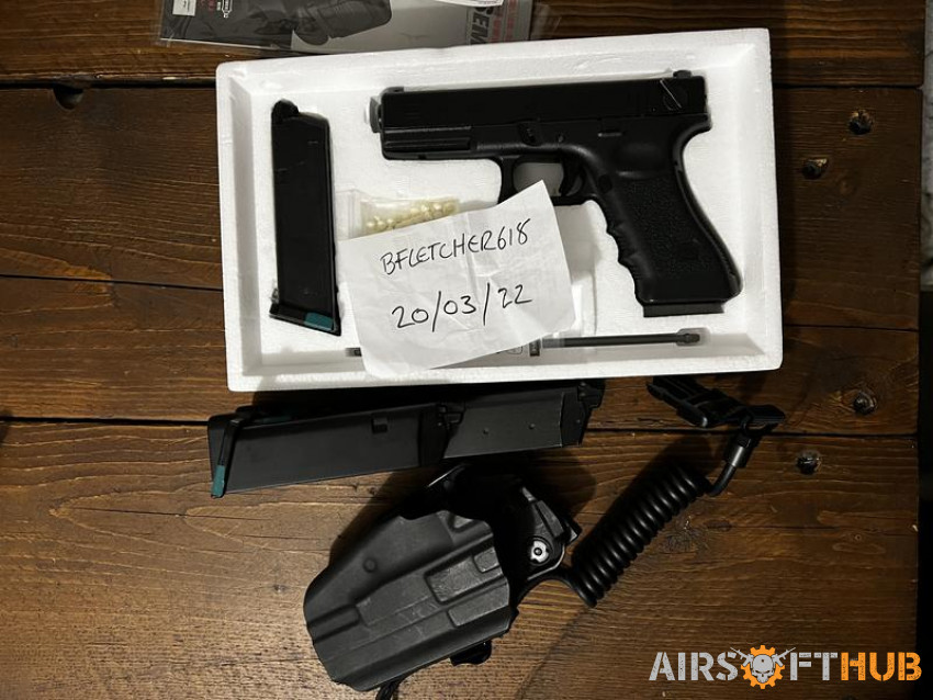 Tokyo Mauri Glock G18C GBB - Used airsoft equipment