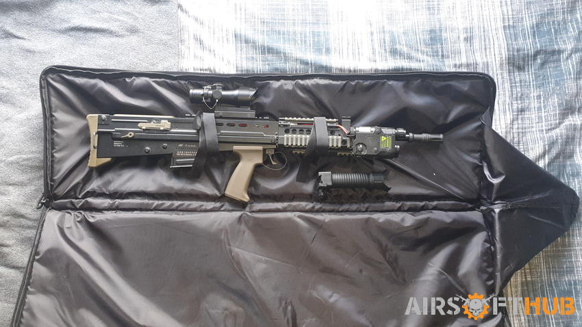 ICS L85 with Licenced rail - Used airsoft equipment