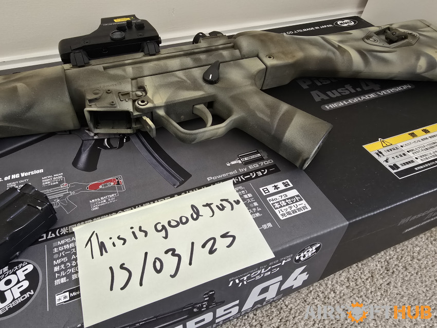 Tokyo Marui MP5 A4 High Grade - Used airsoft equipment