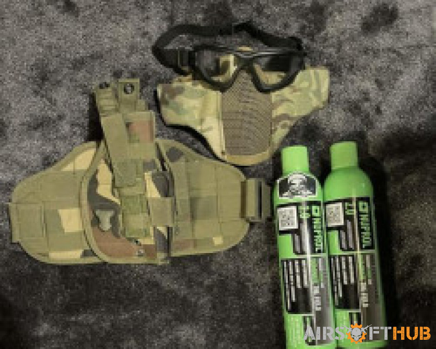 Air soft gear (Essex) - Used airsoft equipment