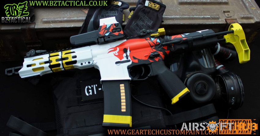 ANY CUSTOM PAINTED AIRSOFT GUN - Used airsoft equipment