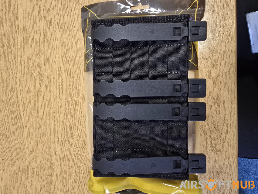 NEW Tactical Molle Triple Mag - Used airsoft equipment