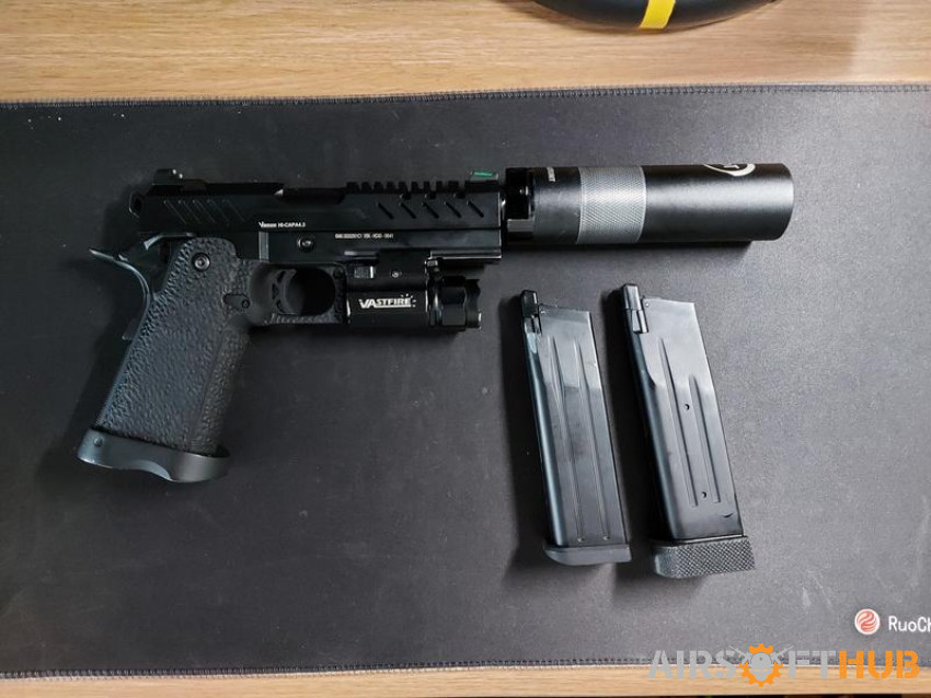 Vorsk hicapa 4.3 w accessories - Used airsoft equipment