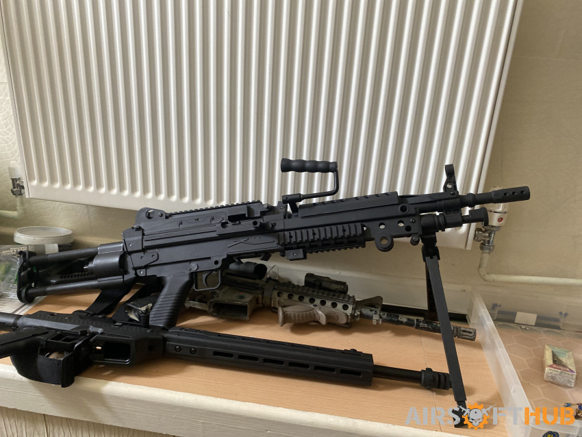 Cybergun m249 para stock - Used airsoft equipment