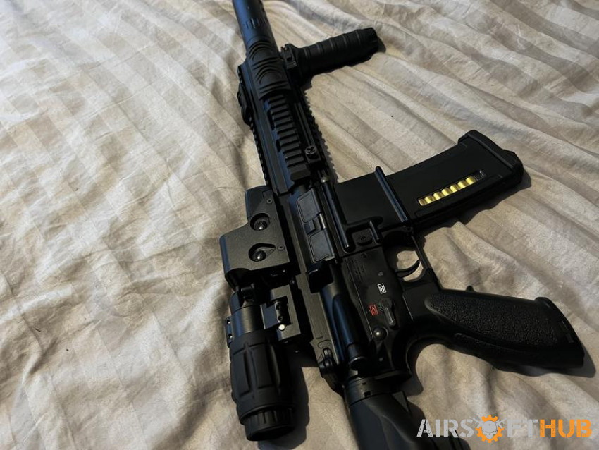 Tokyo Marui 416D upgraded - Used airsoft equipment