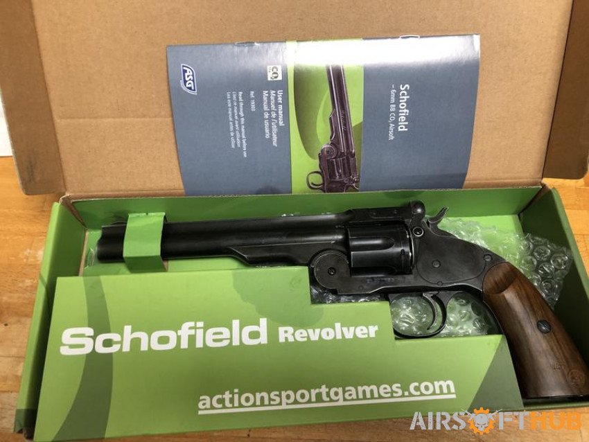 ASG Schofield 6" Revolver - Used airsoft equipment
