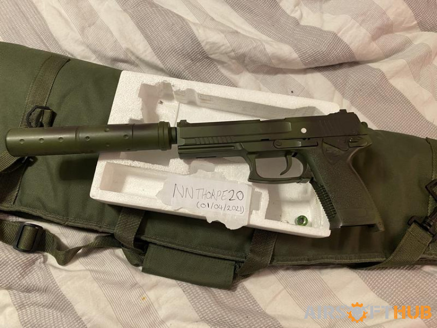 Mk23 pistol - Used airsoft equipment