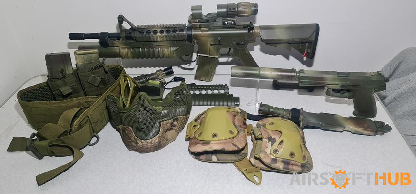 Custom M4/Mk23 package - Used airsoft equipment
