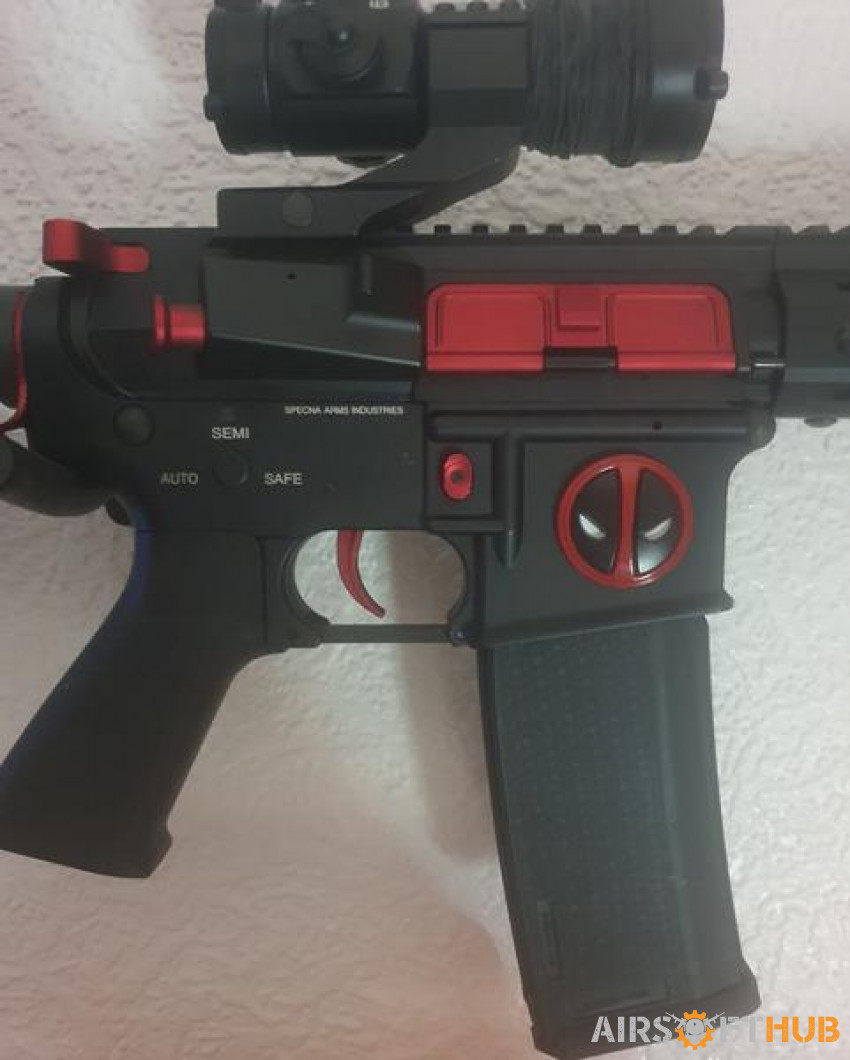 Specna arms sa-v26(Deadpool) - Used airsoft equipment