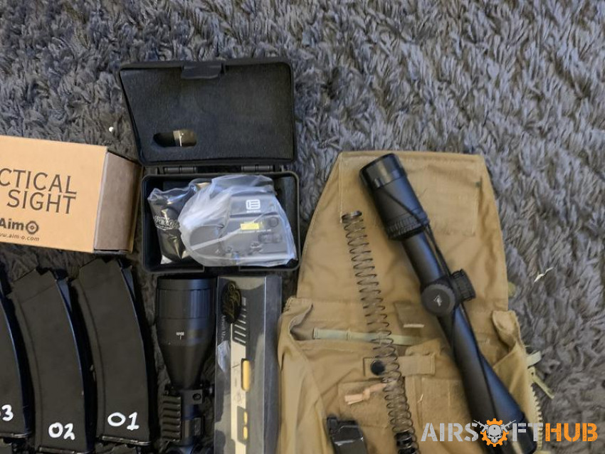 Bits and pieces for sale - Used airsoft equipment