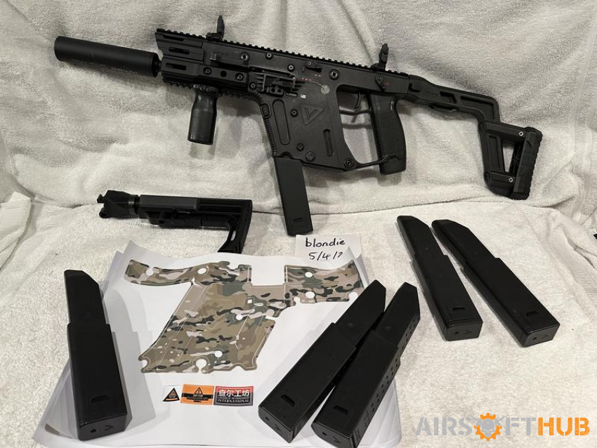 Krytac Kriss Vector Package - Used airsoft equipment