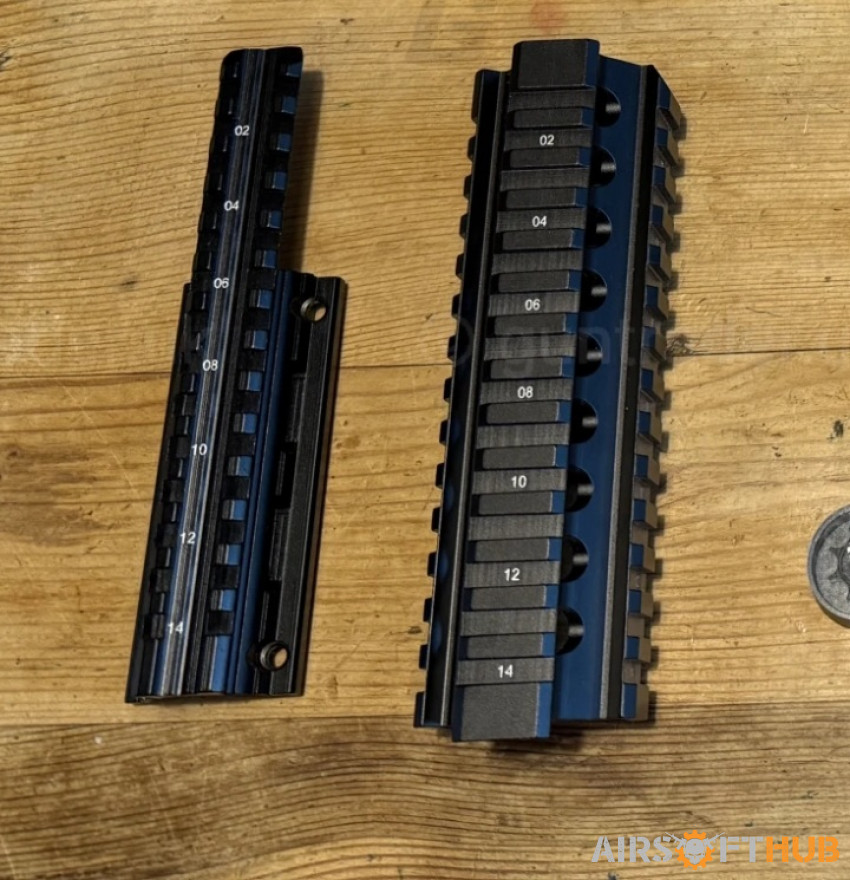 ak47 metal rail system - Used airsoft equipment