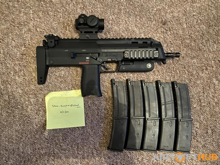 Tokyo Marui MP7 GBB - Used airsoft equipment