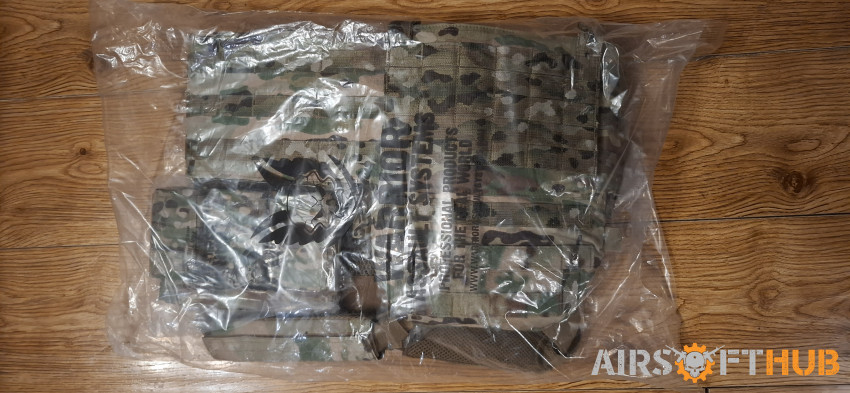 Warrior DCS plate carrier - Used airsoft equipment