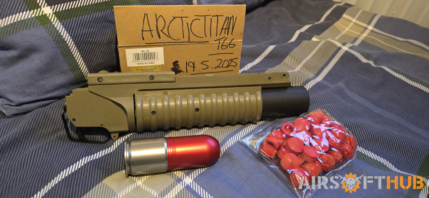S&T M203 short - Tan - Used airsoft equipment