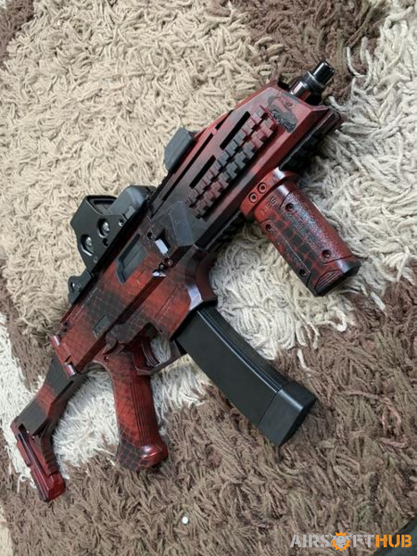 Upgraded Asg scorpion evo - Used airsoft equipment