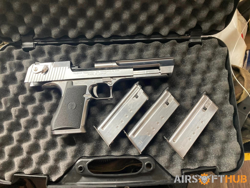 TM Desert Eagle Stainless - Used airsoft equipment