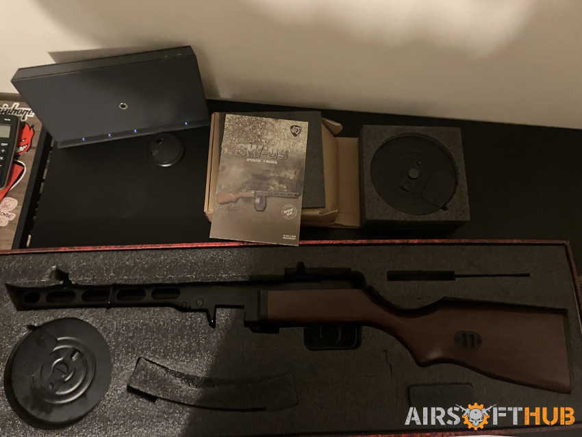 SNOW WOLF EBB PPSH - Used airsoft equipment