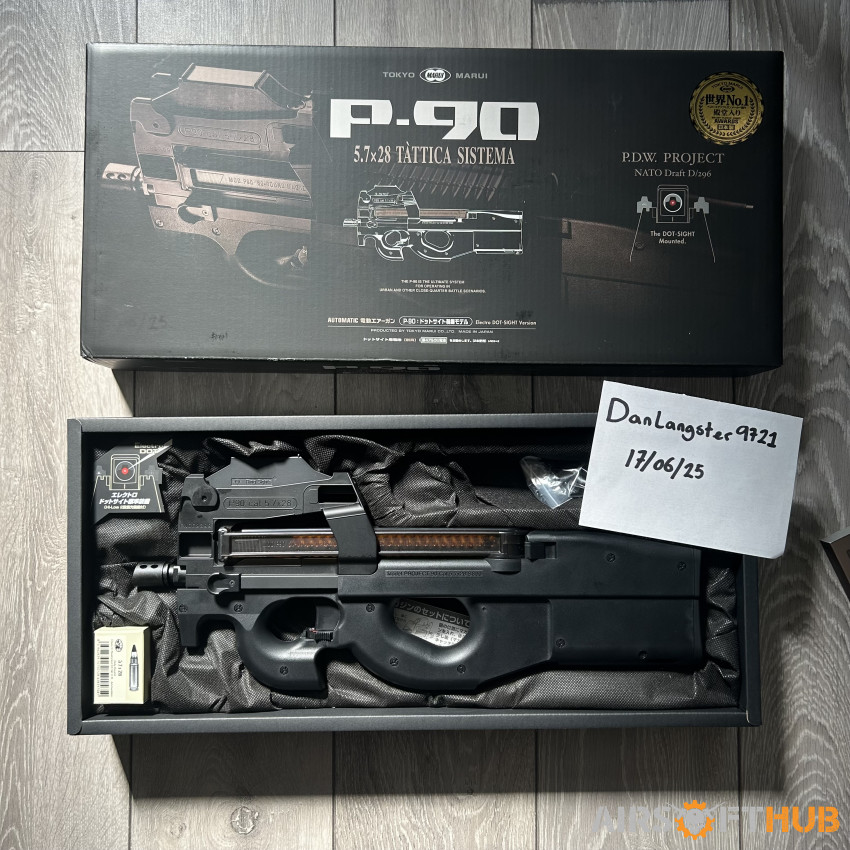 Tokyo Marui P90 - NEW IN BOX - Used airsoft equipment